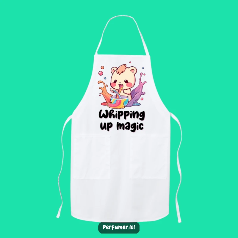 Funny Mixing Creature Apron: Cook Up Some Fun in the Lab
