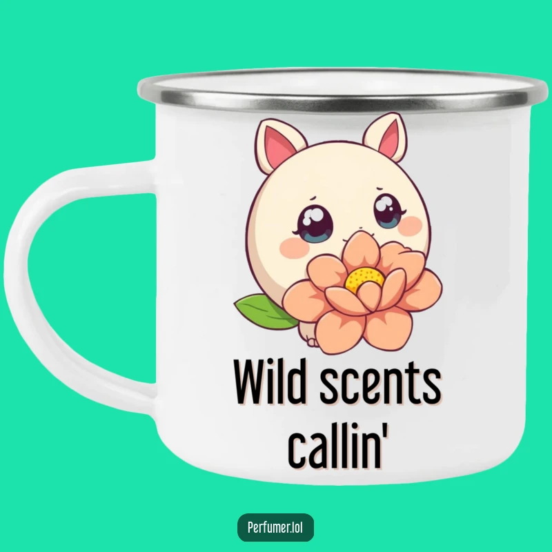 Durable Funny Creature Camping Mug for Outdoor Explorations