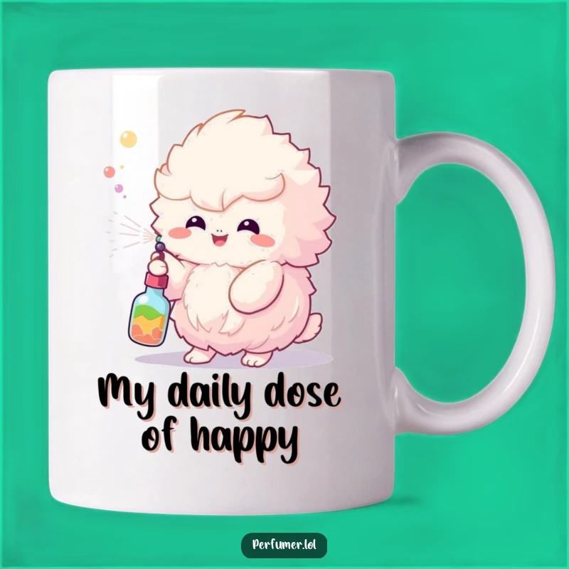 Funny Fluffy Creature Mist Mug: A Hilarious Gift for Whimsical Souls