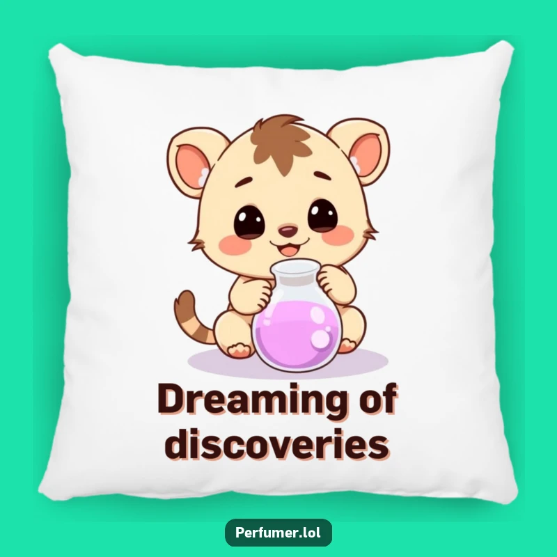 Soft Funny Happy Creature Pillow: Snuggle Up with Science Fun