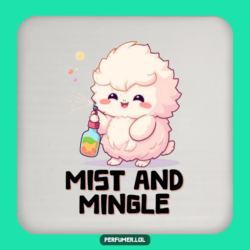 Funny Fluffy Creature Coaster Set: Protect Surfaces with Style