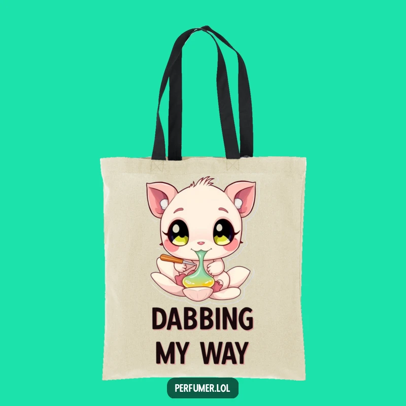 Funny Creature Petal Tote Bag: Carry Your Art with Style