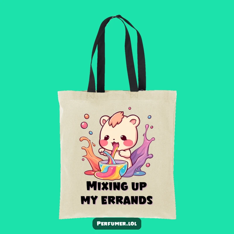 Funny Mixing Creature Tote Bag: Carry Your Experiments in Style